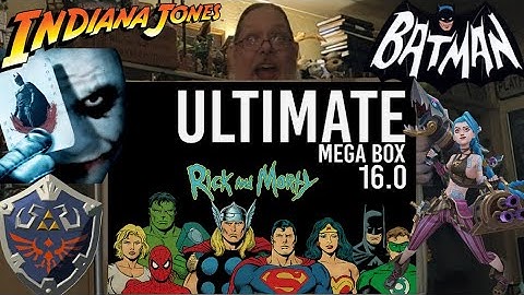 Click Crates Ultimate Mega Crate 16.0 - Uitpakken van de laatste £130 Mystery Box van Comic Wareh...