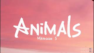 Maroon 5- Animals (lyrics)