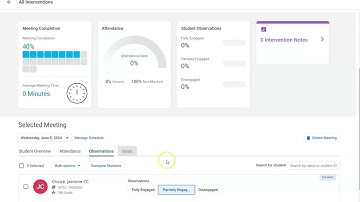 Deleting a Student from an MTSS Intervention in Unified Insights