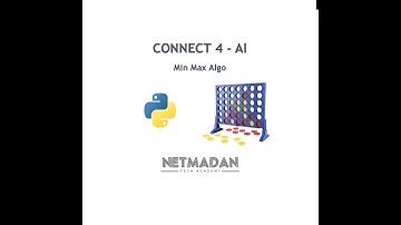 Connect4 game - Python - AI - Min Max - Play Vs Computer