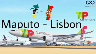 Infinite Flight Timelapse: Maputo (MPM) to Lisbon (LIS) | TAP Air Portugal Airbus A330neo
