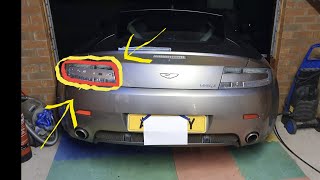 Aston Martin Vantage - tail light replacement