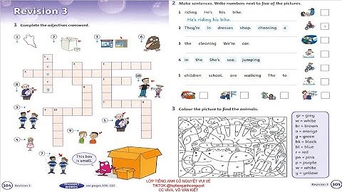 Get Ready for Starters – 2nd Edition | REVISION 3 | Lớp Tiếng Anh Cô Nguyệt Vui Vẻ