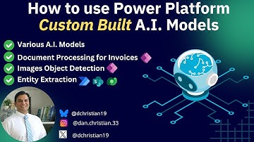 How to use Power Platform Custom Built A.I. Models