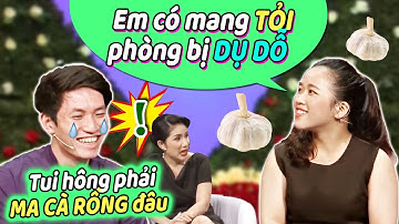 Triệu hồi CÔ GÁI VÀNG trong làng MANG TỎI khiến bạn trai KHÓC THÉT vì sợ HÔI NÁCH khiến 2 MC cười bò