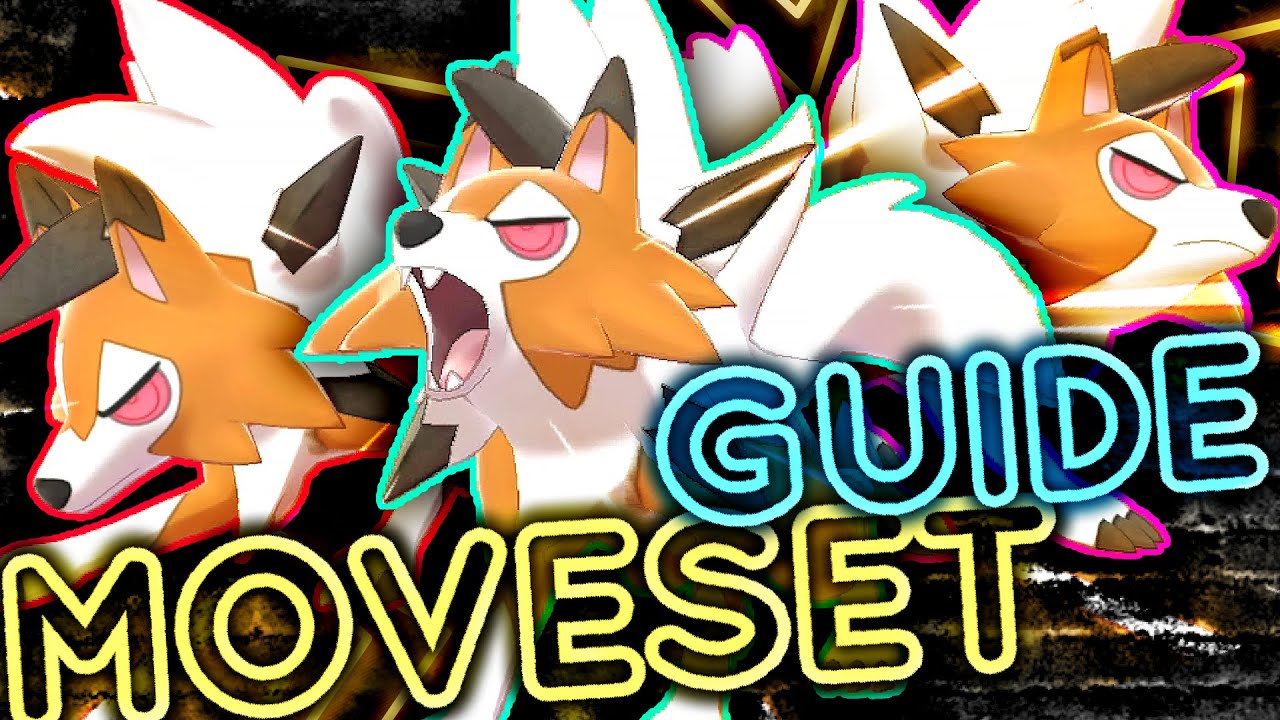 pokemon sword and shield lycanroc dusk form