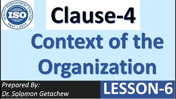 Quality Management System ISO 9001:2015 | Clause-4: Context of the Organization | Format | PESTLE