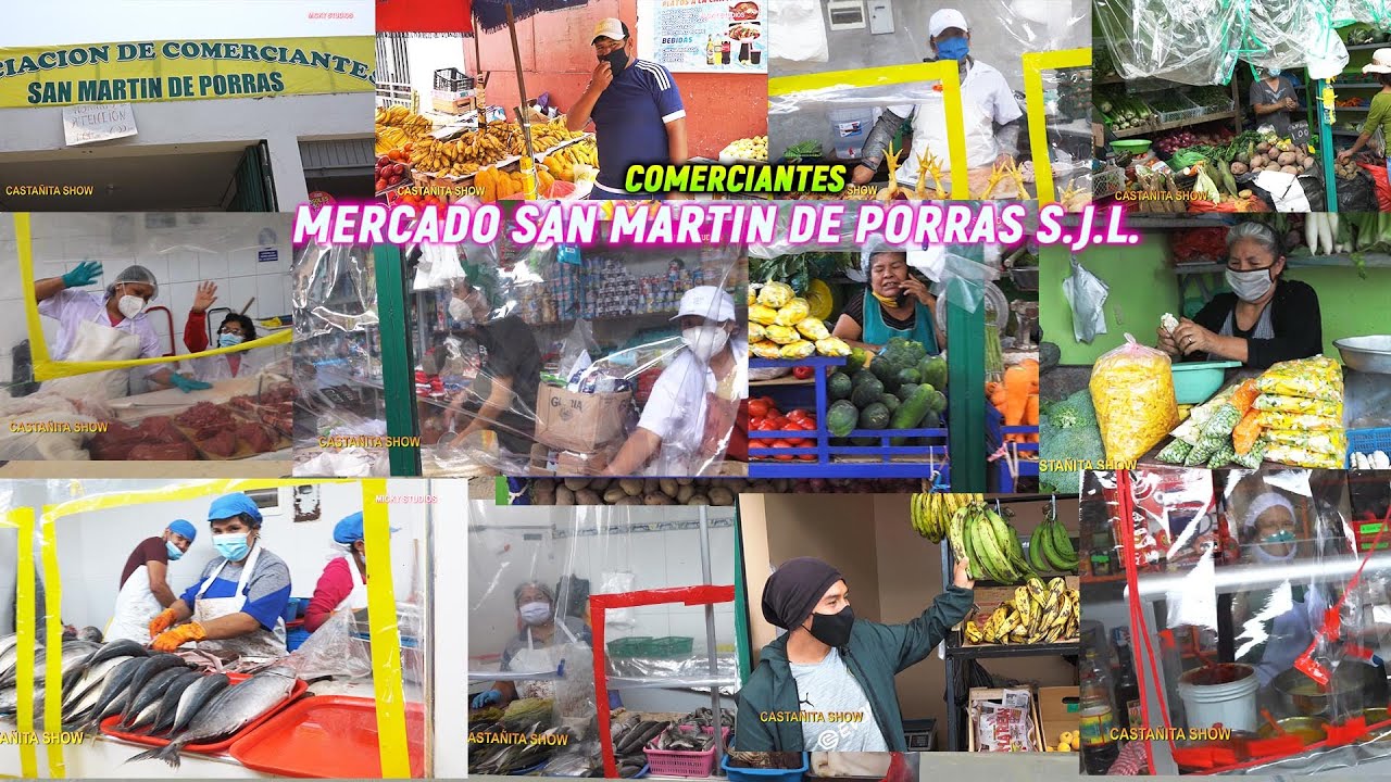 MERCADO SAN MARTIN DE PORRAS JUAN PABLO II S.J.L. - YouTube