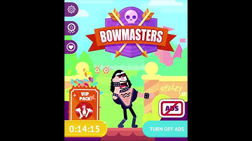 Bowmasters [iOS] Corey Thunderstrings VIP | Weapon Axe Guitar