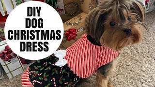 How to sew a Christmas dress for your dog by Life Of Posey 3,182 views 3 years ago 14 minutes, 19 seconds