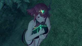 Rex Says Pyra is Heavy (Japanese) | Xenoblade Chronicles 2 Cutscene Nintendo Switch