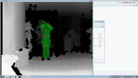 Primesense Carmine 1.09 Detects Human Body Motion at from 1.5meters to 4meters