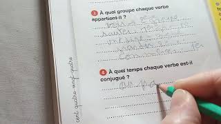 le passe composé de l'indicatif avec avoir page 184  Le chemin des lettres 4 année primaire