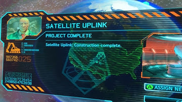 XCOM satellite uplink complete.