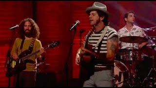 Langhorne Slim and The Law Perform &quot;Strangers&quot; on Conan in Original Fuzz straps