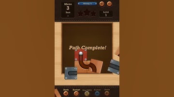 Roll the Ball slide puzzle Moving B Pack Level 1 Solution