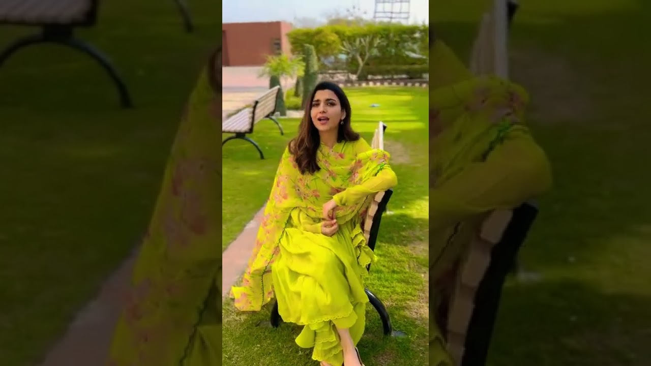 Nimrat Khaira Is All Set To Welcome Spring In A Vibrant Salwar Suit; Shares  Pics On Insta