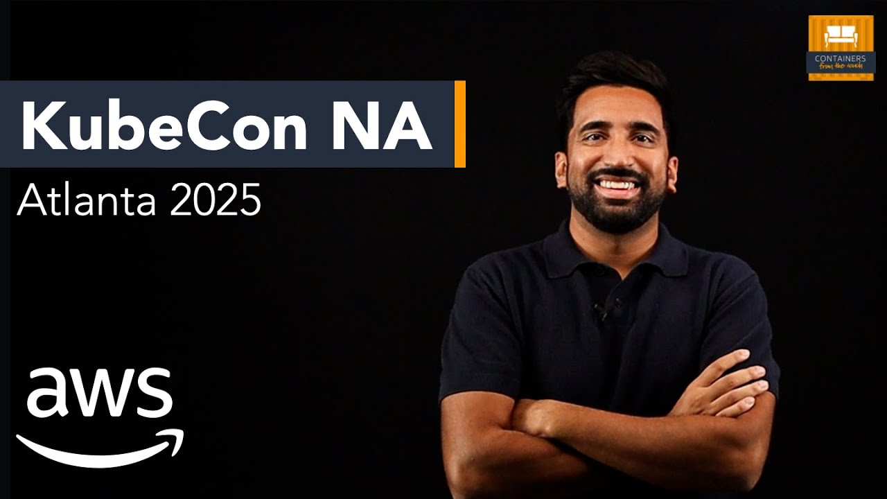 2025 年11 月10 日与AWS 一同参加KubeCon Atlanta 2025