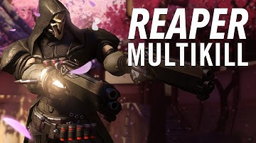 Overwatch: Reaper Multikill from Behind