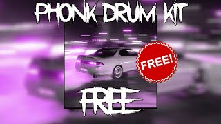 (FREE) PHONK DRUM KIT | FREE DOWNLOAD