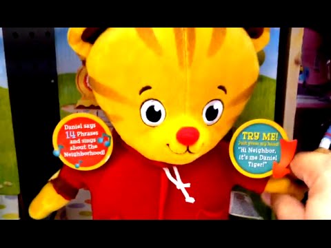 daniel tiger peluche parlante