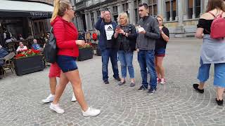 Bruges City, Belgium 2018 august