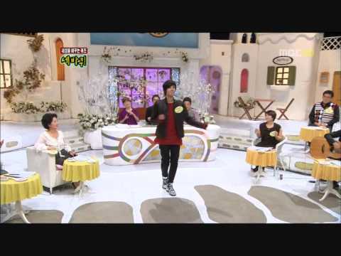 SS501 Park Jung Min - Dancing to Snow Prince [11.12.10]