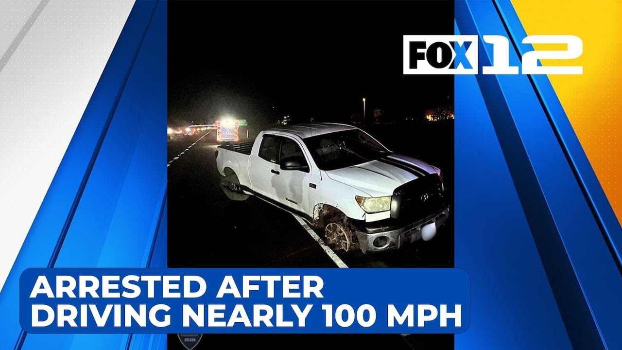 Police: Man arrested for DUII after driving nearly 100 mph on rims ...
