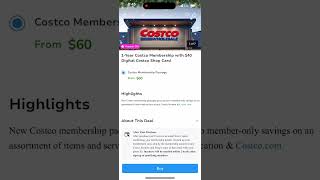 COSTCO MEMBERSHIP DEAL ON GROUPON FOR CYBER MONDAY! AWESOME DEAL!