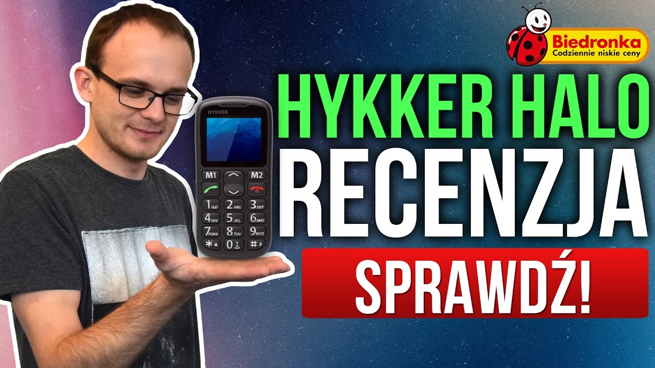 Hykker Halo - Telefon za 90zł z Biedronki