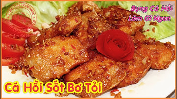 Cá Hồi Sốt Bơ Tỏi. Cách Làm Món Cá Hồi Áp Chảo Bơ Tỏi Ngon Đổi Món Cơm Tiệc Gia Đình. Tasty Dinners