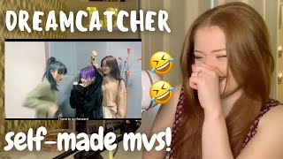 Dreamcatcher Reaction to Self-Made MVs! (Sahara / Break the Wall / Poison Love)
