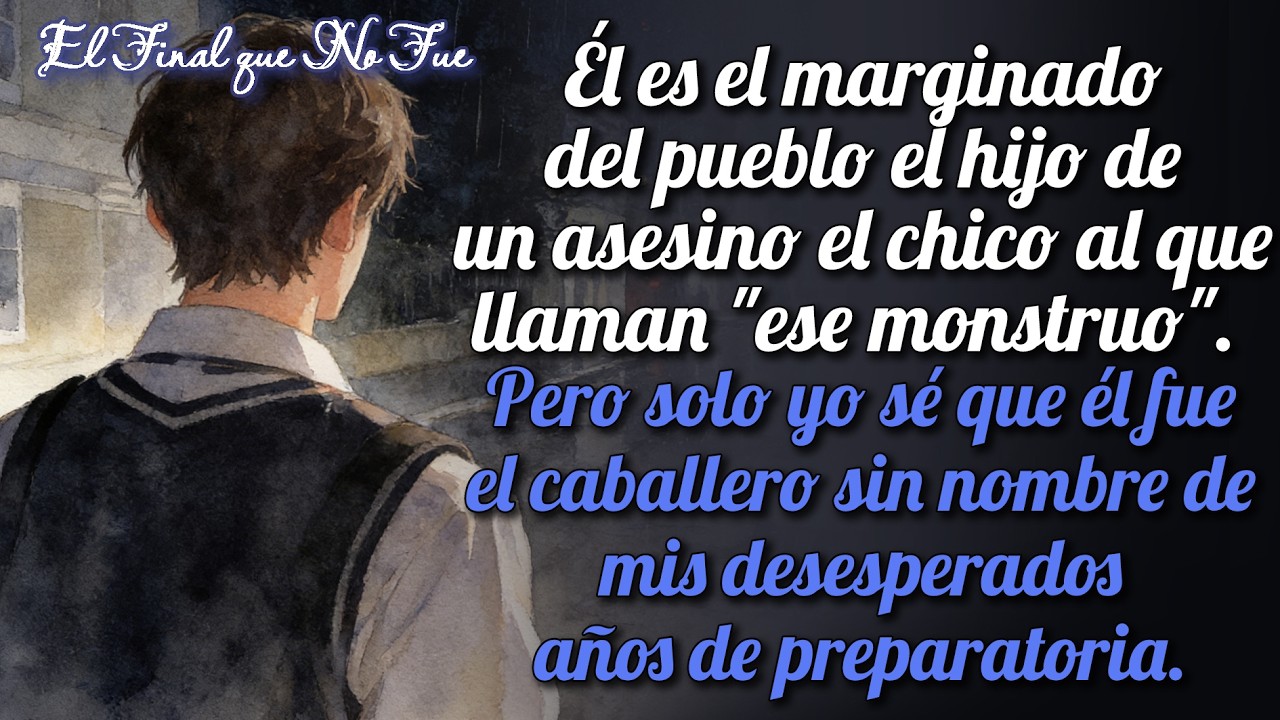 🌧️Mi caballero secreto es el hijo de un asesino, un chico repudiado por todo el pueblo.