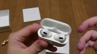 unboxing apple airpods pro (*geek squad certified Best Buy)