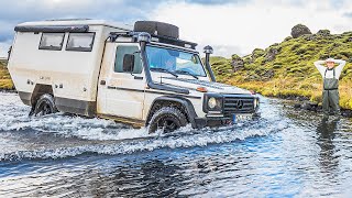 Van Life in Iceland in a 4x4 G Wagon Overlanding BEAST