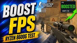 I Tried Boosting CS2 FPS Without New Hardware (Ryzen 5 8600G Test)
