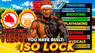 BREAKING THE GAME WITH THIS #1 ISO LOCKDOWN BUILD ON NBA 2K27! BEST 6'6 DRIBBLING LOCKDOWN NBA 2K27