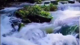 waterfall amazing place _شلال جميلة جدا صوت الماء رائع جدا هدى النفسية