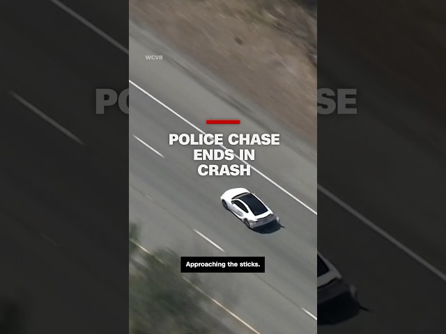 Police chase ends in crash