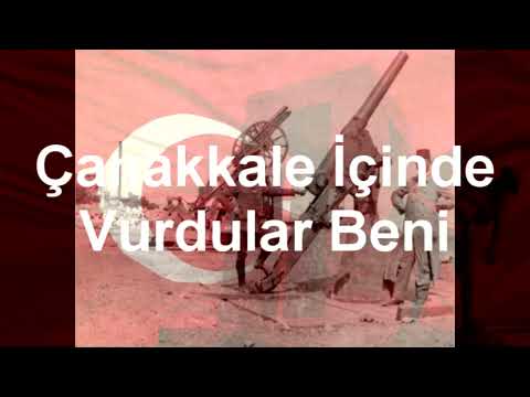 Çanakkale Türküsü Karaoke ( 2 Sözlü)