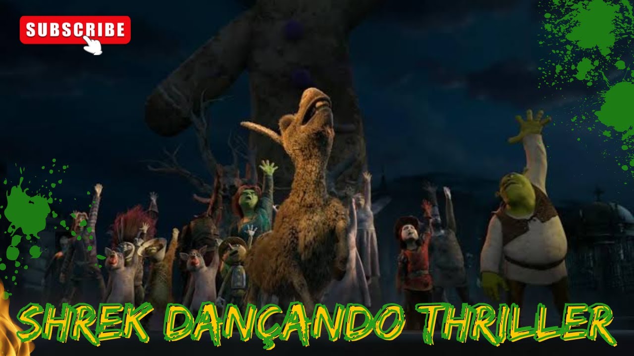 vídeo de shrek dançando