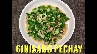 How to cook Ginisang Pechay (Tagalog)