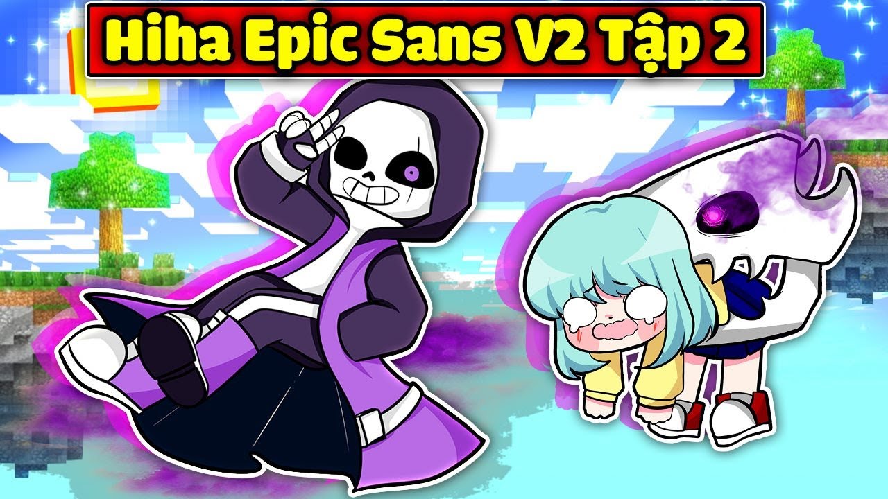 How To Draw Epic Sans Minecraft Chế Skin Epic Sans trong Mine Craft -  BiliBili