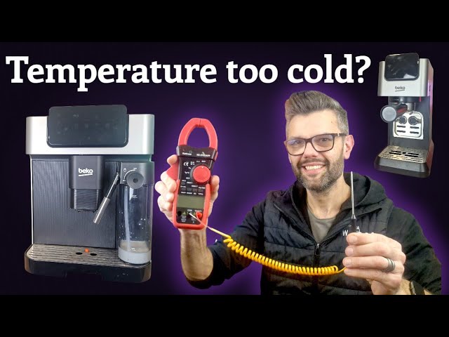 Beko coffee maker too cold? CEG7304X & CEP5304X - YouTube