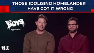 Antony Starr Says Those Idolising Homelander Have Got It All Wrong | The Boys | Jensen Ackles