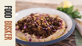 Spicy Lamb & Hummus | Food Busker