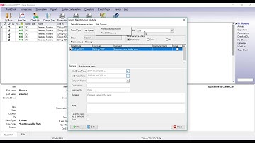 10.33 How to Create an Out of Order Room Mainatenance Request