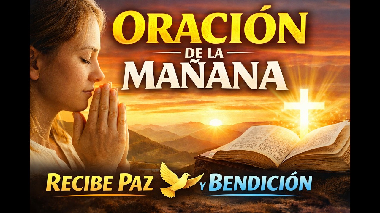 ORACIÓN DE LA MAÑANA 🌅 Comienza tu Día con Dios y Recibe su Bendición ...