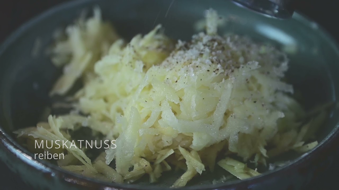 Rösti Grundrezept aus frischen Kartoffeln - YouTube
