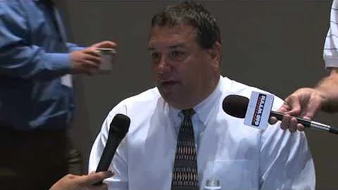 Big Ten Media Days: Brady Hoke on Roy Roundtree